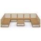 vidaXL 10-tlg. Garten-Lounge-Set Massivholz Kiefer vidaXL 10-tlg. Garten-Lounge-Set Massivholz Kiefer