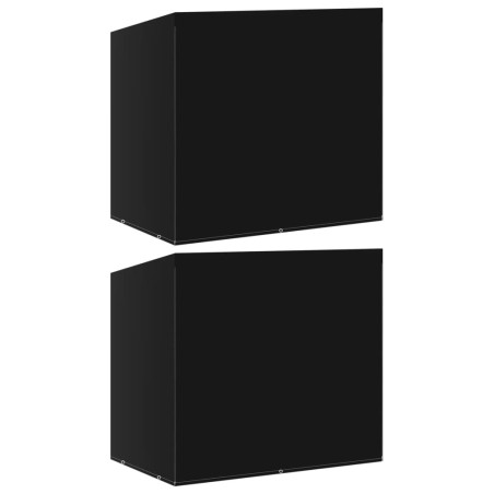 vidaXL Hollywoodschaukel-Abdeckungen 2 Stk. 6 Ösen 185x117x170 cm