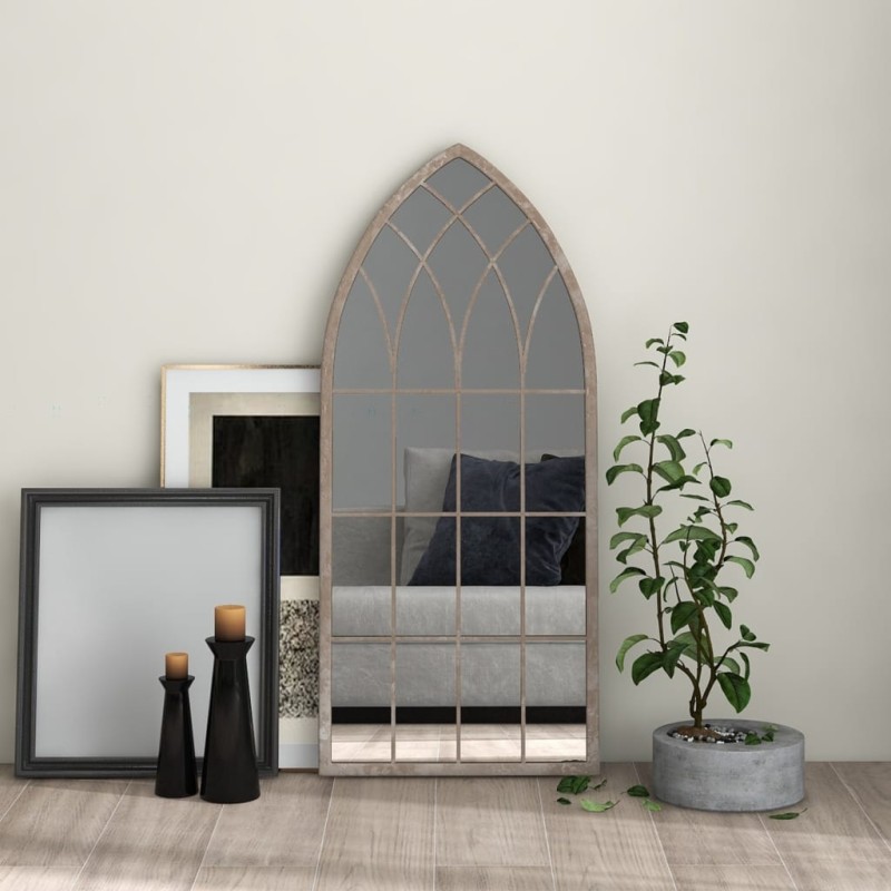 vidaXL Spiegel Sandfarben 100x45 cm Eisen für den Innenbereich vidaXL Spiegel Sandfarben 100x45 cm Eisen für den Innenbereich