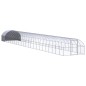 vidaXL Outdoor-Hühnerstall 3x24x2 m Verzinkter Stahl vidaXL Outdoor-Hühnerstall 3x24x2 m Verzinkter Stahl
