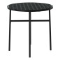 vidaXL 3-tlg. Garten-Essgruppe Poly Rattan Schwarz vidaXL 3-tlg. Garten-Essgruppe Poly Rattan Schwarz