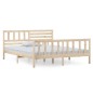 vidaXL Massivholzbett 135x190 cm vidaXL Massivholzbett 135x190 cm