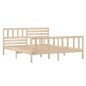 vidaXL Massivholzbett 135x190 cm vidaXL Massivholzbett 135x190 cm