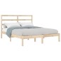 vidaXL Massivholzbett 135x190 cm vidaXL Massivholzbett 135x190 cm