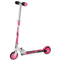 XQ Max Faltbarer Roller mit Fußbremse Rosa und Weiß