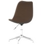 vidaXL Esszimmerstühle 2 Stk. Drehbar Braun Stoff vidaXL Esszimmerstühle 2 Stk. Drehbar Braun Stoff
