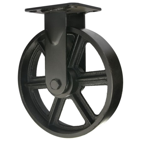 Mac Lean Lenkrolle 200 mm Schwarz