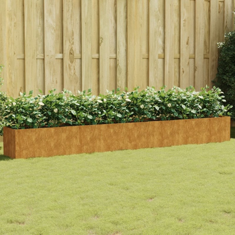 vidaXL Hochbeet 360x40x40 cm Cortenstahl vidaXL Hochbeet 360x40x40 cm Cortenstahl