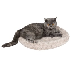 Jack and Vanilla Haustierkorb Softy S 55x45x7 cm Rosette Beige