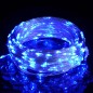 vidaXL LED-Lichterdraht 40 m 400 LED Blau 8 Funktionen vidaXL LED-Lichterdraht 40 m 400 LED Blau 8 Funktionen