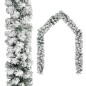 vidaXL Weihnachtsgirlande mit LEDs Beschneit Grün 20 m PVC vidaXL Weihnachtsgirlande mit LEDs Beschneit Grün 20 m PVC