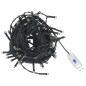 vidaXL Weihnachtsgirlande mit LEDs Beschneit Grün 20 m PVC vidaXL Weihnachtsgirlande mit LEDs Beschneit Grün 20 m PVC