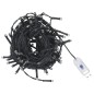 vidaXL Weihnachtsgirlande mit LEDs Beschneit Grün 5 m PVC vidaXL Weihnachtsgirlande mit LEDs Beschneit Grün 5 m PVC