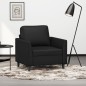 vidaXL Sessel Schwarz 60 cm Kunstleder vidaXL Sessel Schwarz 60 cm Kunstleder