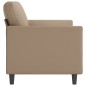 vidaXL 2-Sitzer-Sofa Cappuccino-Braun 140 cm Kunstleder vidaXL 2-Sitzer-Sofa Cappuccino-Braun 140 cm Kunstleder
