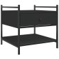 vidaXL Couchtisch Schwarz 50x50x50 cm Holzwerkstoff vidaXL Couchtisch Schwarz 50x50x50 cm Holzwerkstoff