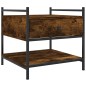 vidaXL Couchtisch Räuchereiche 50x50x50 cm Holzwerkstoff vidaXL Couchtisch Räuchereiche 50x50x50 cm Holzwerkstoff