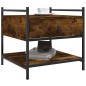 vidaXL Couchtisch Räuchereiche 50x50x50 cm Holzwerkstoff vidaXL Couchtisch Räuchereiche 50x50x50 cm Holzwerkstoff