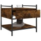 vidaXL Couchtisch Räuchereiche 50x50x50 cm Holzwerkstoff vidaXL Couchtisch Räuchereiche 50x50x50 cm Holzwerkstoff