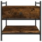 vidaXL Couchtisch Räuchereiche 50x50x50 cm Holzwerkstoff vidaXL Couchtisch Räuchereiche 50x50x50 cm Holzwerkstoff