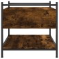 vidaXL Couchtisch Räuchereiche 50x50x50 cm Holzwerkstoff vidaXL Couchtisch Räuchereiche 50x50x50 cm Holzwerkstoff