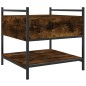 vidaXL Couchtisch Räuchereiche 50x50x50 cm Holzwerkstoff vidaXL Couchtisch Räuchereiche 50x50x50 cm Holzwerkstoff