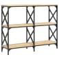 vidaXL Konsolentisch Sonoma-Eiche 100x28x80,5 cm Holzwerkstoff vidaXL Konsolentisch Sonoma-Eiche 100x28x80,5 cm Holzwerkstoff