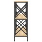 vidaXL Konsolentisch Sonoma-Eiche 100x28x80,5 cm Holzwerkstoff vidaXL Konsolentisch Sonoma-Eiche 100x28x80,5 cm Holzwerkstoff