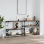 vidaXL Konsolentisch Räuchereiche 180x29x76,5 cm Holzwerkstoff vidaXL Konsolentisch Räuchereiche 180x29x76,5 cm Holzwerkstoff