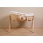 CHILDHOME Moseskorb mit Matratze und Bezug Natur Cremeweiß CHILDHOME Moseskorb mit Matratze und Bezug Natur Cremeweiß