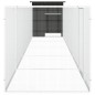 vidaXL Hühnerkäfig Anthrazit 600x91x100 cm Verzinkter Stahl vidaXL Hühnerkäfig Anthrazit 600x91x100 cm Verzinkter Stahl