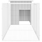 vidaXL Hühnerkäfig Grau 300x91x100 cm Verzinkter Stahl vidaXL Hühnerkäfig Grau 300x91x100 cm Verzinkter Stahl