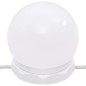vidaXL Schminktisch-Set mit LED Braun Eichen-Optik Holzwerkstoff vidaXL Schminktisch-Set mit LED Braun Eichen-Optik Holzwerkstoff