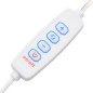 vidaXL Schminktisch-Set mit LED Braun Eichen-Optik Holzwerkstoff vidaXL Schminktisch-Set mit LED Braun Eichen-Optik Holzwerkstoff
