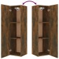 vidaXL 4-tlg. TV-Schrank-Set Räuchereiche Holzwerkstoff vidaXL 4-tlg. TV-Schrank-Set Räuchereiche Holzwerkstoff