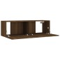 vidaXL 8-tlg. TV-Schrank-Set Braun Eichen-Optik Holzwerkstoff vidaXL 8-tlg. TV-Schrank-Set Braun Eichen-Optik Holzwerkstoff