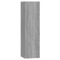 vidaXL 5-tlg. TV-Schrank-Set Grau Sonoma Holzwerkstoff vidaXL 5-tlg. TV-Schrank-Set Grau Sonoma Holzwerkstoff