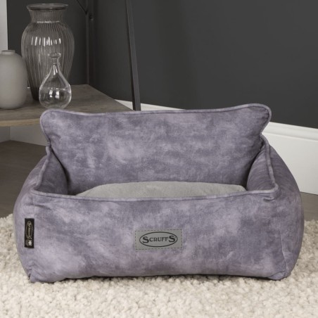 Scruffs & Tramps Hundebett Kensington Größe L 90x70 cm Grau