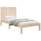 vidaXL Massivholzbett Kiefer 90x190 cm vidaXL Massivholzbett Kiefer 90x190 cm