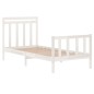 vidaXL Massivholzbett Weiß 90x190 cm vidaXL Massivholzbett Weiß 90x190 cm