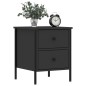 vidaXL Nachttische 2 Stk. Schwarz 40x42x50 cm Holzwerkstoff vidaXL Nachttische 2 Stk. Schwarz 40x42x50 cm Holzwerkstoff