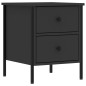 vidaXL Nachttische 2 Stk. Schwarz 40x42x50 cm Holzwerkstoff vidaXL Nachttische 2 Stk. Schwarz 40x42x50 cm Holzwerkstoff