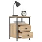 vidaXL Nachttische 2 Stk. Sonoma-Eiche 34x35,5x50 cm Holzwerkstoff vidaXL Nachttische 2 Stk. Sonoma-Eiche 34x35,5x50 cm Holzwerkstoff