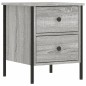 vidaXL Nachttische 2 Stk. Grau Sonoma 40x42x50 cm Holzwerkstoff vidaXL Nachttische 2 Stk. Grau Sonoma 40x42x50 cm Holzwerkstoff