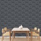 DUTCH WALLCOVERINGS Tapete Onyx Anthrazit und Golden DUTCH WALLCOVERINGS Tapete Onyx Anthrazit und Golden