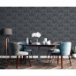 DUTCH WALLCOVERINGS Tapete Onyx Anthrazit und Golden DUTCH WALLCOVERINGS Tapete Onyx Anthrazit und Golden