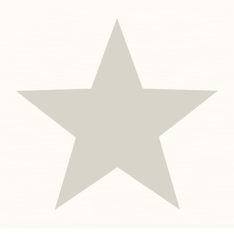 Noordwand Tapete Friends & Coffee Big Stars Weiß und Metallic Noordwand Tapete Friends & Coffee Big Stars Weiß und Metallic