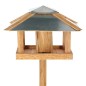 Esschert Design Vogel-Futterhaus mit Silo und Quadratischem Dach Stahl Esschert Design Vogel-Futterhaus mit Silo und Quadratischem Dach Stahl