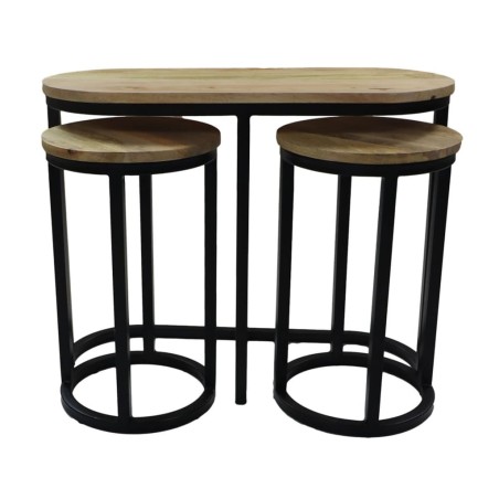 HSM Collection 3-tlg. Beistelltisch-Set