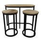 HSM Collection 3-tlg. Beistelltisch-Set HSM Collection 3-tlg. Beistelltisch-Set